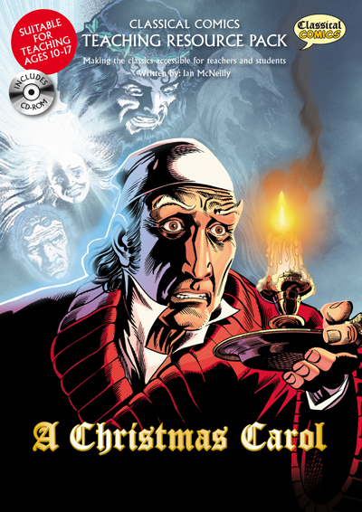 Front cover image of A Christmas Carol Teaching Resource Pack.