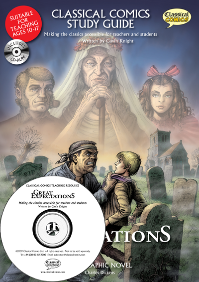 Front cover image of Great Expectations Teaching Resource Pack with CD.