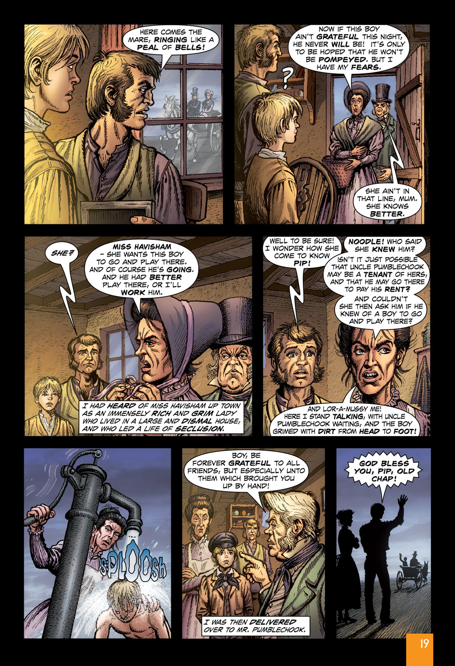 A sample Original Text interior page from Great Expectations.