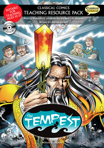 Front cover image of The Tempest Teaching Resource Pack.