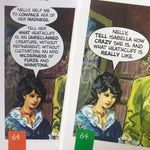 A panel comparison from Wuthering Heights showing the difference between Original Text and Quick Text.