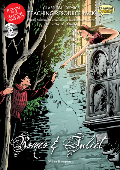 Front cover image of Romeo and Juliet Teaching Resource Pack.