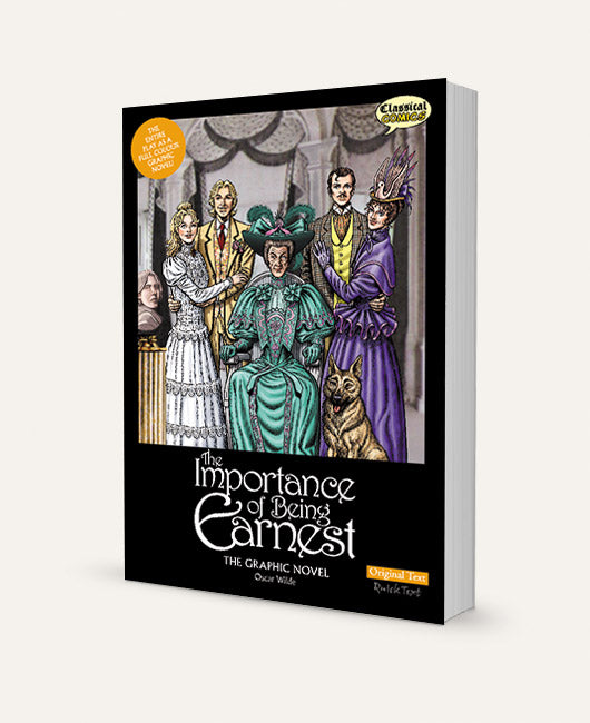 Three-dimensional image of Original Text The Importance of Being Earnest: The Graphic Novel